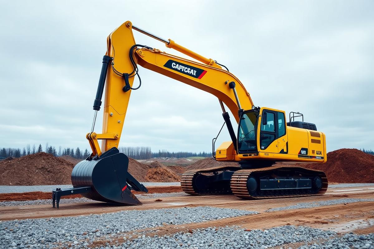 24-tons bandgrävare – Bandgrävare