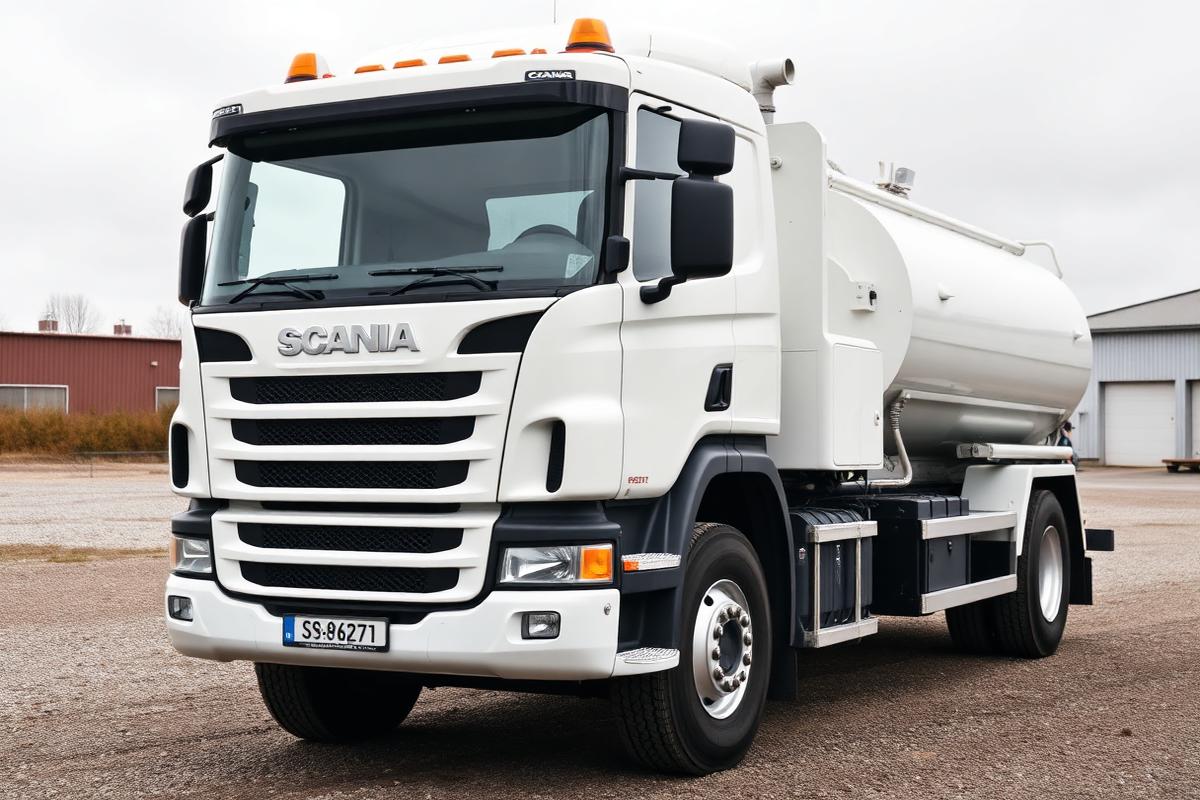 Scania G410 – Slam- & spolbil